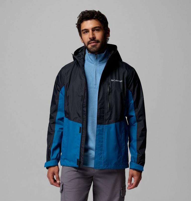 Chaqueta de senderismo impermeable Pouring Adventure III para hombre, Color: Black, Phoenix Blue, image 5
