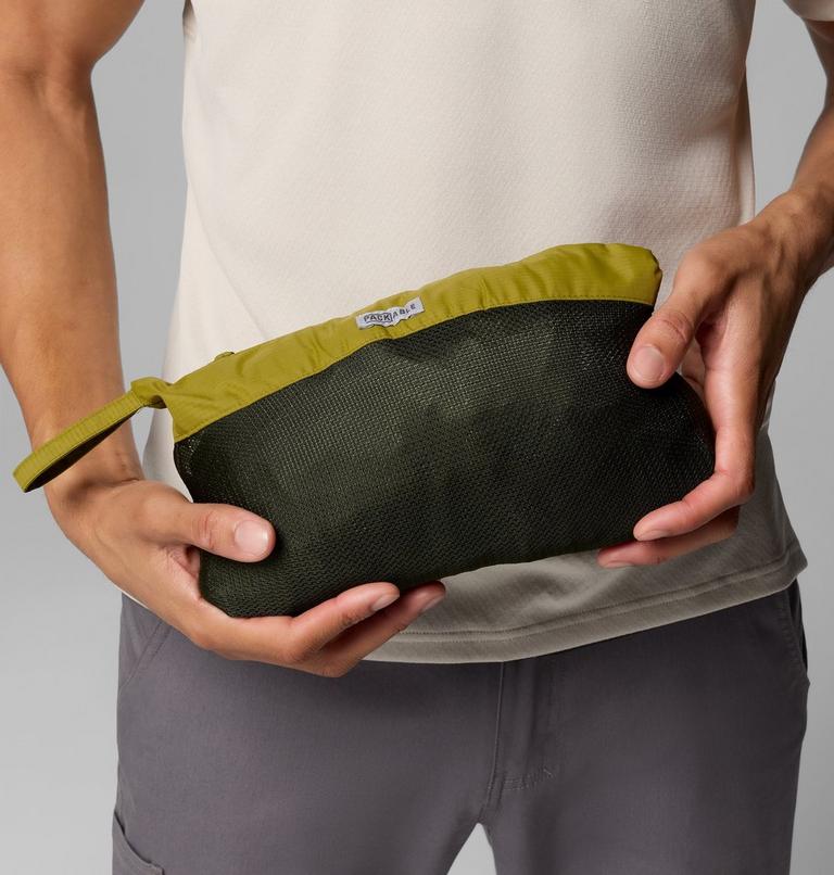 Men's Pouring Adventure III Waterproof Hiking Jacket, Color: Greenscape, Mossy Green, image 10