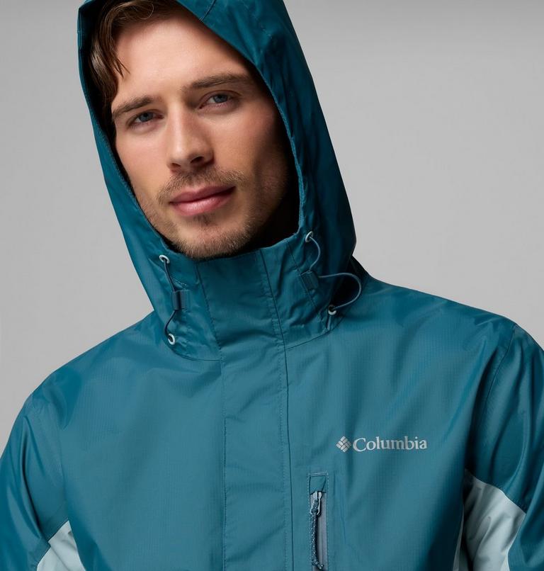 Chaqueta de senderismo impermeable Pouring Adventure III para hombre, Color: Everblue, Crushed Blue, image 7
