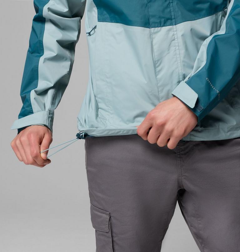 Chaqueta de senderismo impermeable Pouring Adventure III para hombre, Color: Everblue, Crushed Blue, image 9