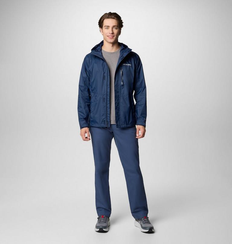 Men's Pouring Adventure III Waterproof Hiking Jacket, Color: Collegiate Navy, image 2