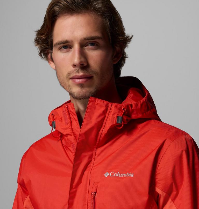 Pouring Adventure III wasserdichte Wanderjacke f&uuml;r M&auml;nner, Color: Super Sonic, Zing, image 7