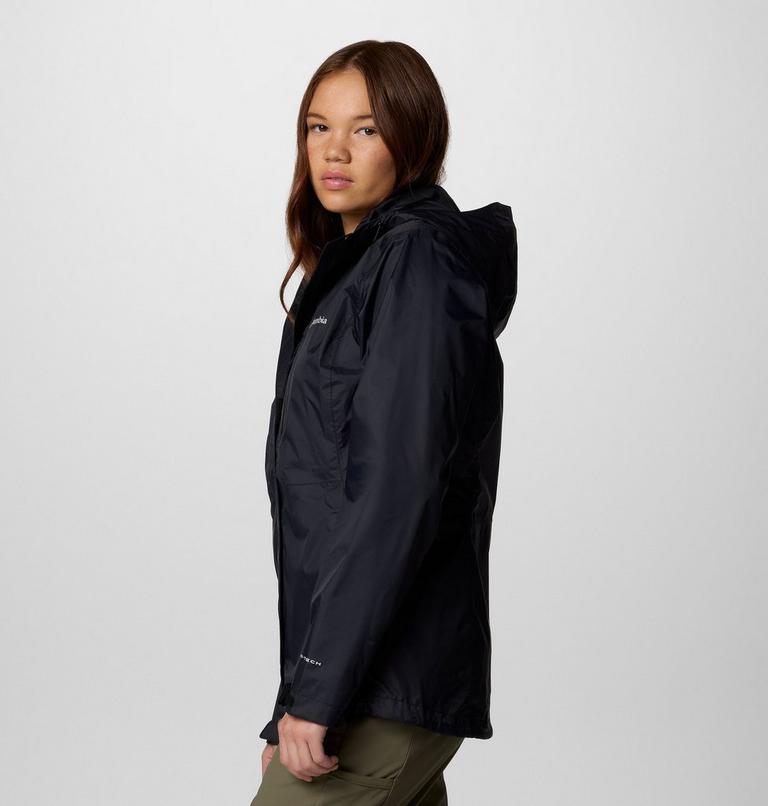 Women's Pouring Adventure III Waterproof Hiking Jacket, Color: Black, image 4