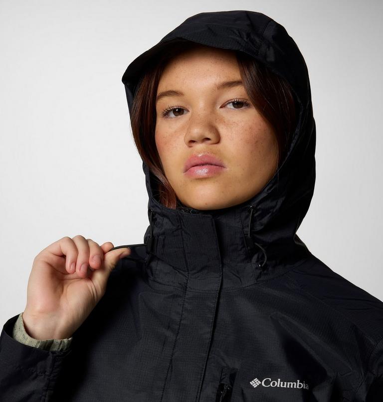 Women's Pouring Adventure III Waterproof Hiking Jacket, Color: Black, image 5