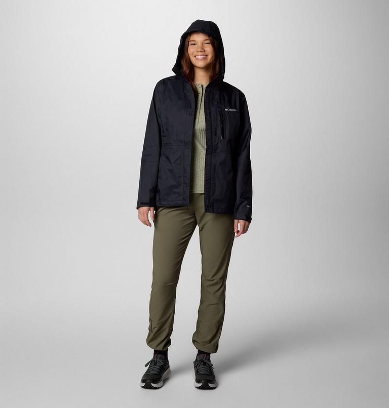 Women's Pouring Adventure III Waterproof Hiking Jacket, Color: Black, image 2
