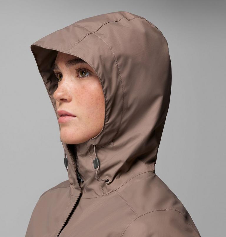 Chaqueta de senderismo impermeable Pouring Adventure III para mujer, Color: Iron, image 8