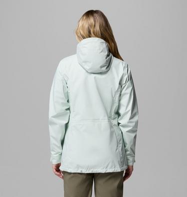 Women's Pouring Adventure III Waterproof Hiking Jacket, Color: Tea Light, image 7