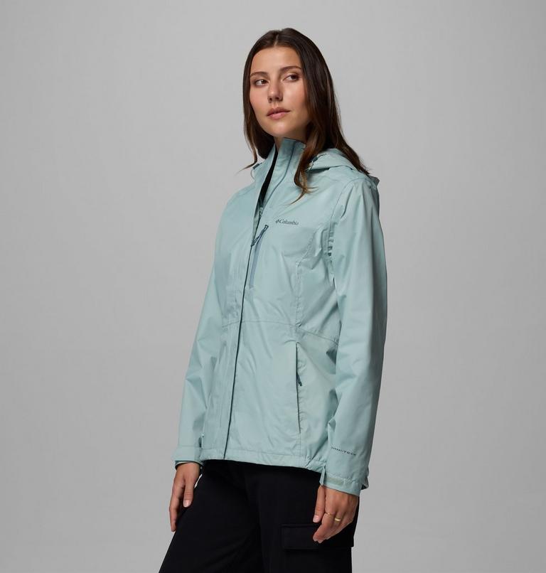 Women's Pouring Adventure III Waterproof Hiking Jacket, Color: Crushed Blue, image 4
