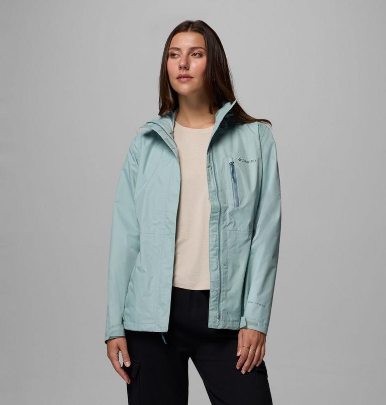 Women's Pouring Adventure III Waterproof Hiking Jacket, Color: Crushed Blue, image 5