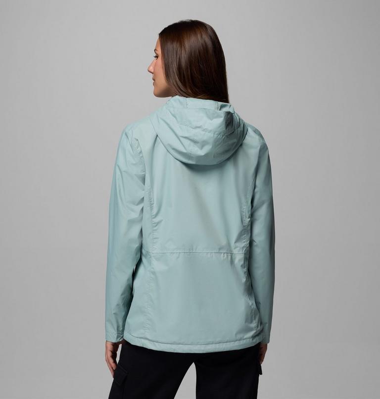 Women's Pouring Adventure III Waterproof Hiking Jacket, Color: Crushed Blue, image 3
