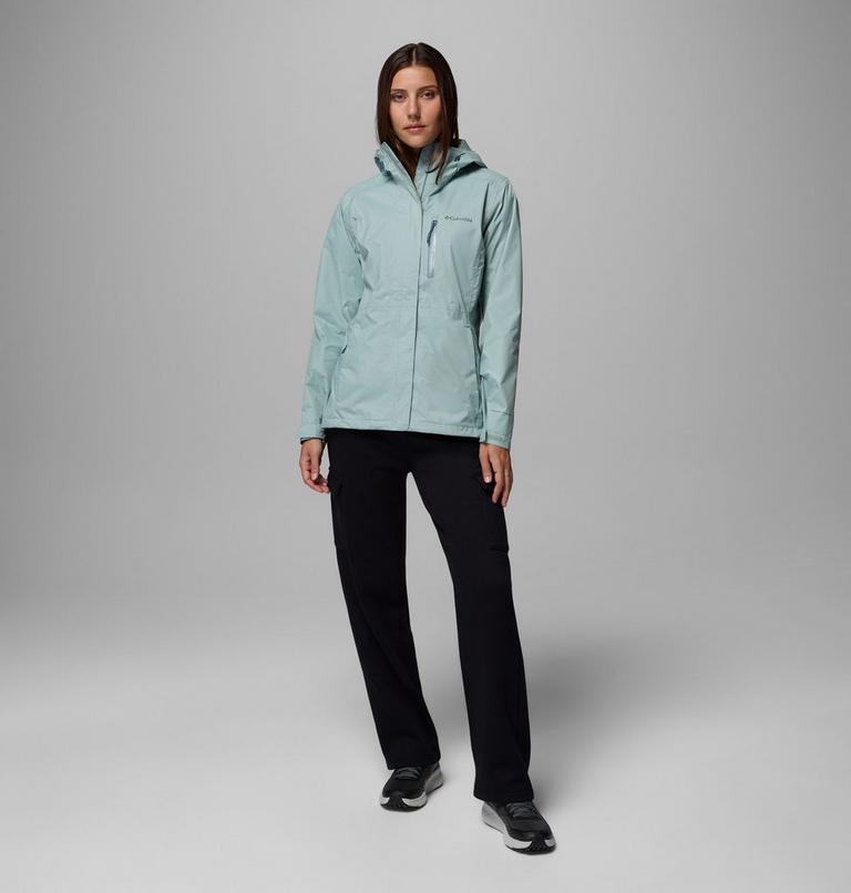 Women's Pouring Adventure III Waterproof Hiking Jacket, Color: Crushed Blue, image 2