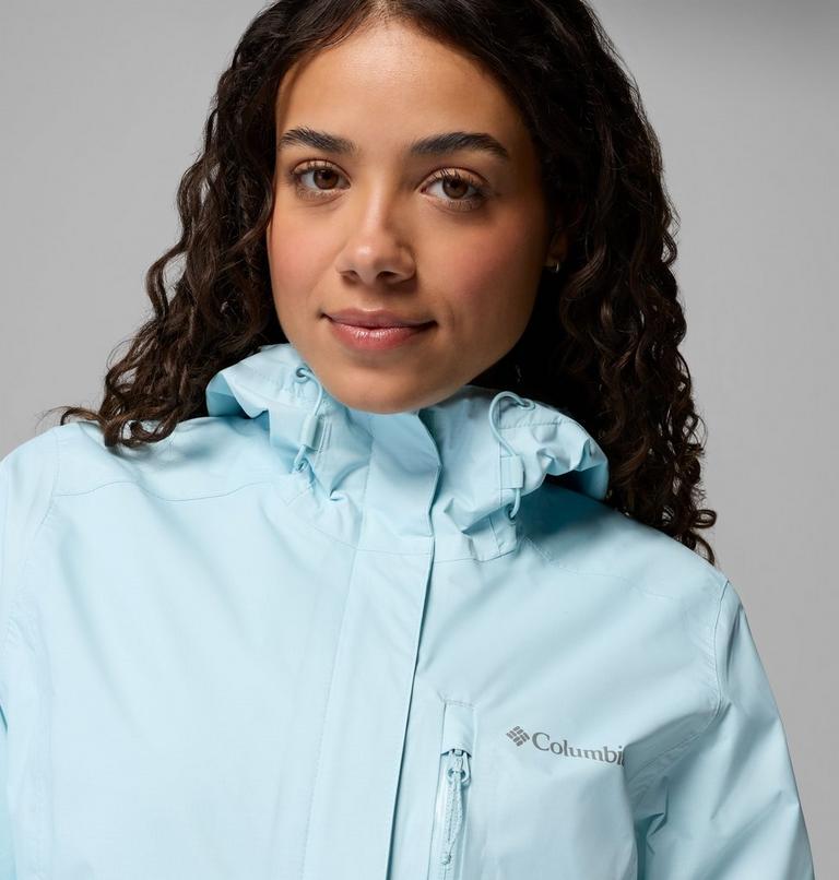 Women's Pouring Adventure III Waterproof Hiking Jacket, Color: Marine Light, image 7