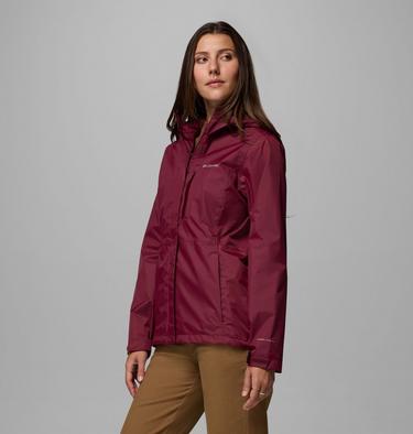 Pouring Adventure III wasserdichte Wanderjacke für Frauen, Color: Rich Wine, image 4