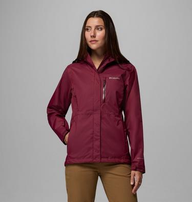 Women's Pouring Adventure III Waterproof Hiking Jacket, Color: Rich Wine, image 1