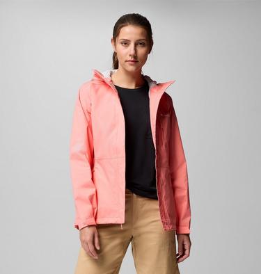 Women's Pouring Adventure III Waterproof Hiking Jacket, Color: Alpenglow, image 4