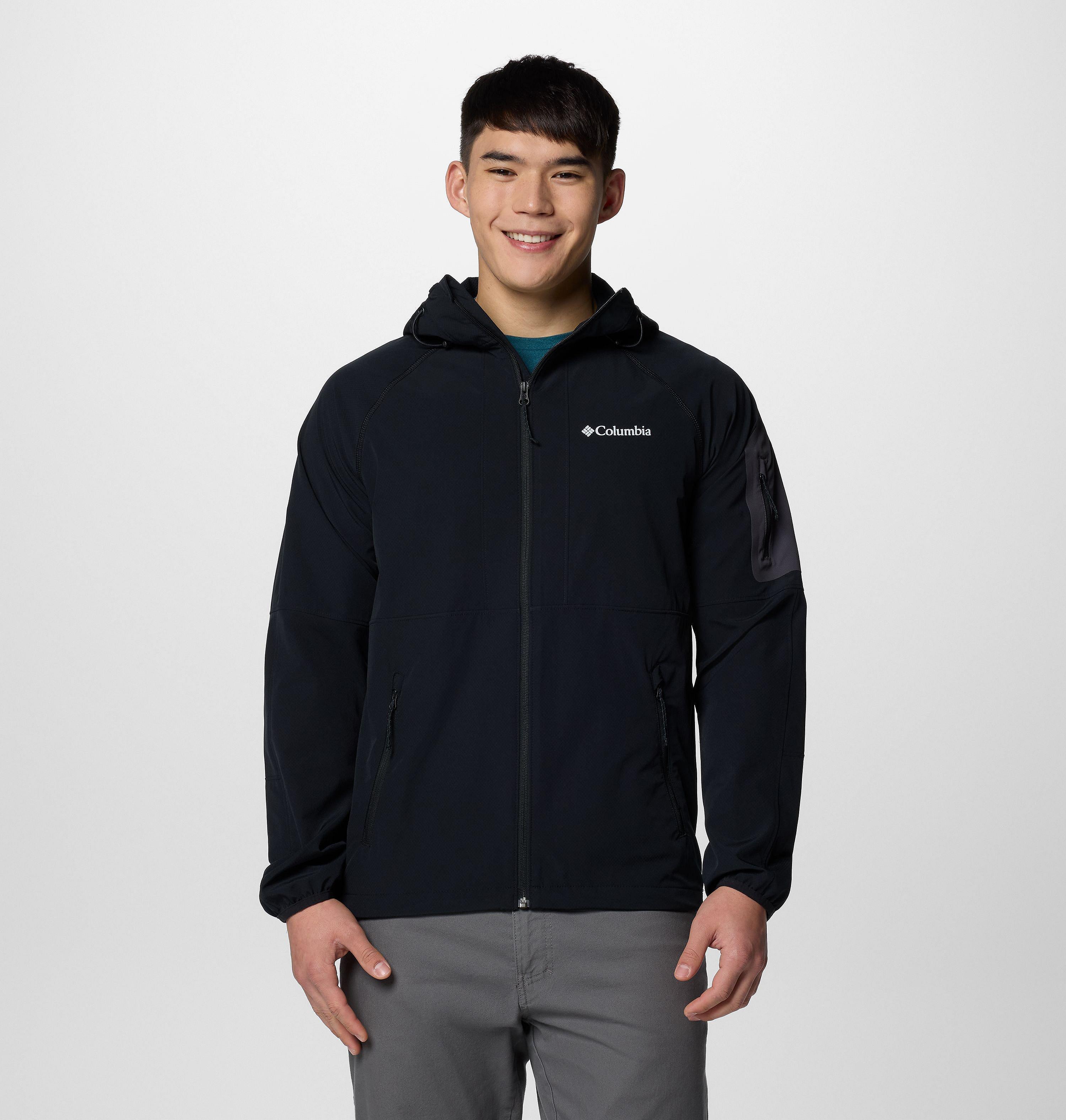 Tall Heights™ II Hooded Softshell · color Black