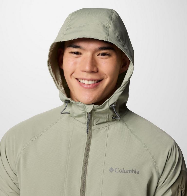 Chaqueta softshell de senderismo con capucha Tall Heights II para hombre, Color: Safari, image 4