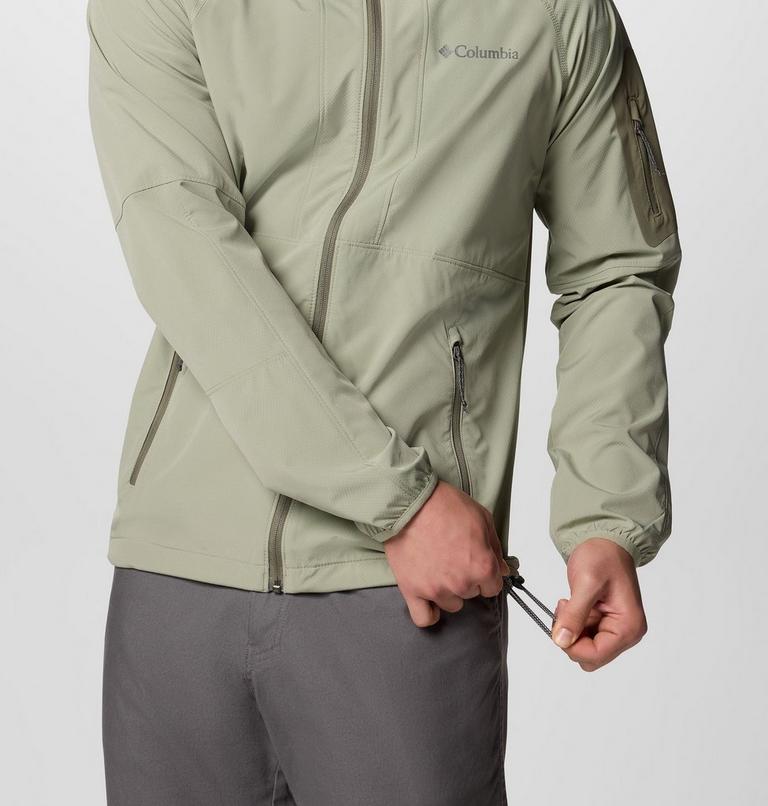 Chaqueta softshell de senderismo con capucha Tall Heights II para hombre, Color: Safari, image 5