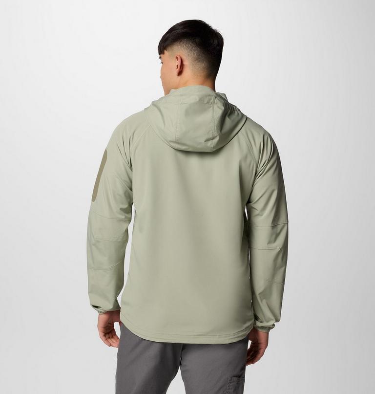 Chaqueta softshell de senderismo con capucha Tall Heights II para hombre, Color: Safari, image 2