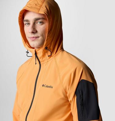 Giacca softshell da hiking con cappuccio Tall Heights II da uomo, Color: Koi, image 4