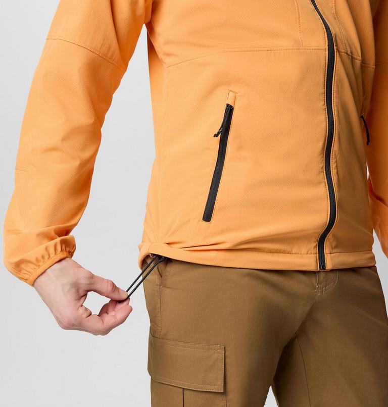 Chaqueta softshell de senderismo con capucha Tall Heights II para hombre, Color: Koi, image 5