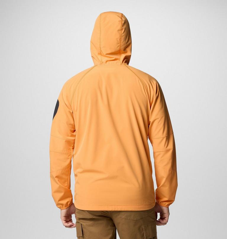 Chaqueta softshell de senderismo con capucha Tall Heights II para hombre, Color: Koi, image 2
