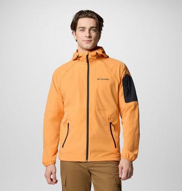 Giacca softshell da hiking con cappuccio Tall Heights II da uomo, Color: Koi, image 1