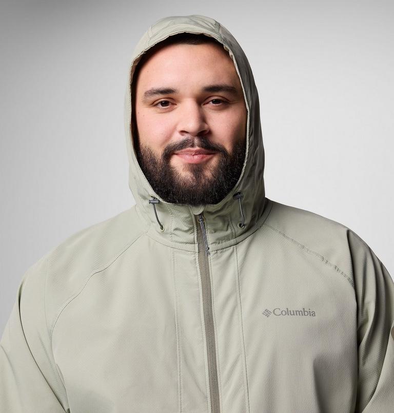 Men's Tall Heights II Hooded Softshell Jacket - Extended Size, Color: Safari, image 4