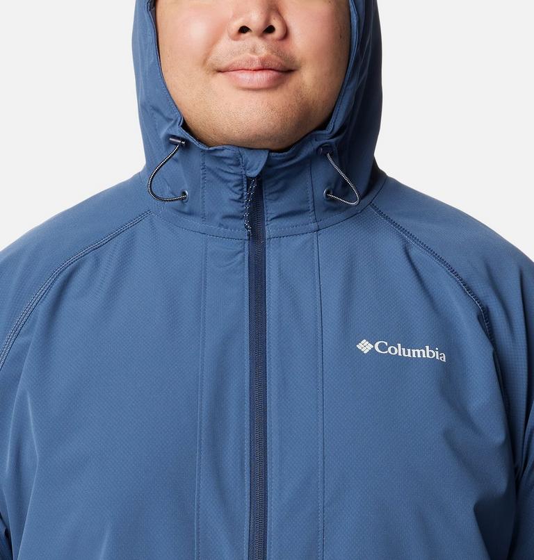 Chaqueta softshell con capucha Tall Heights II para hombre - Talla grande, Color: Dark Mountain, image 4