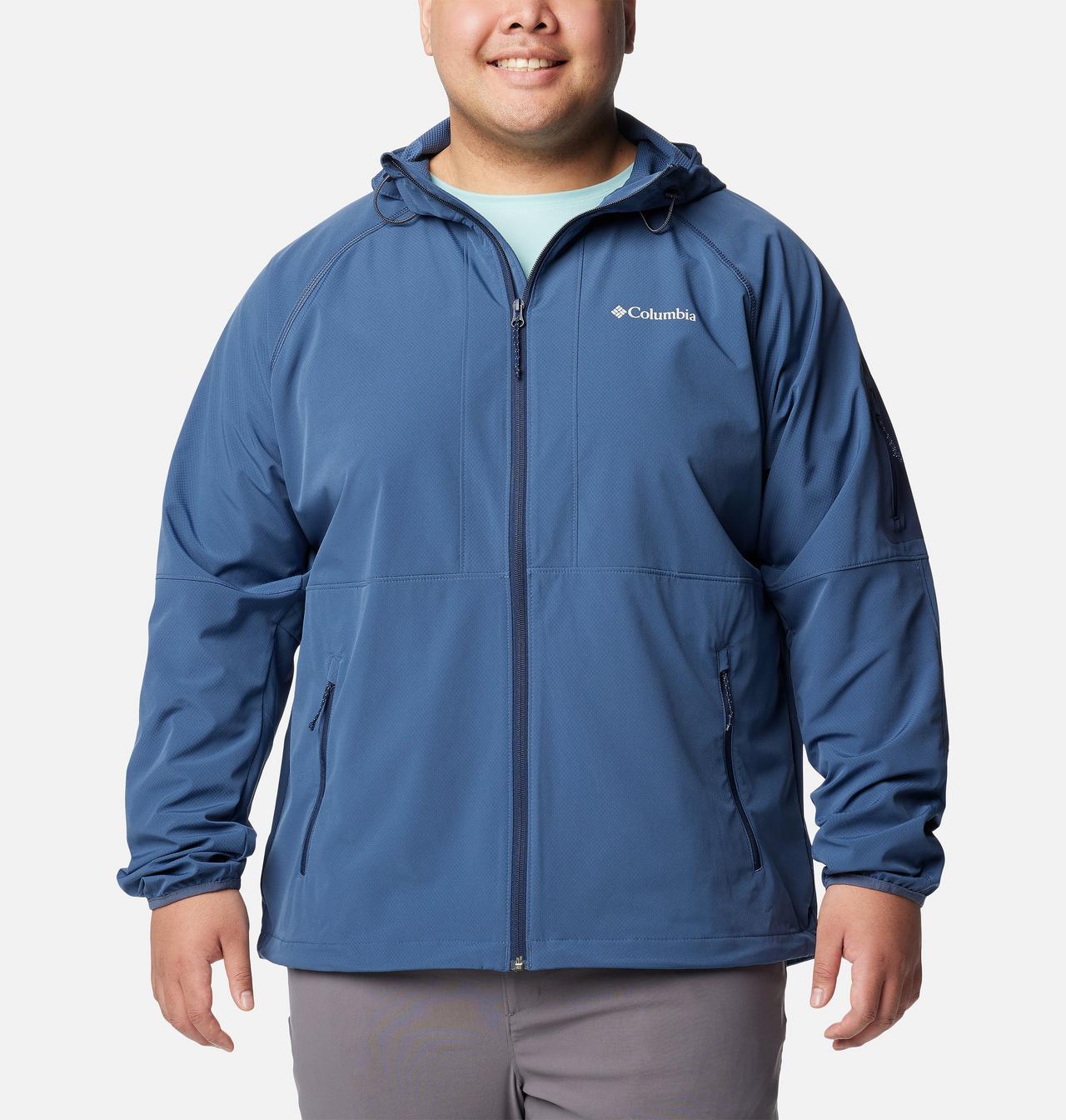 Men's Tall Heights™ II Hooded Softshell Jacket - Extended Size |