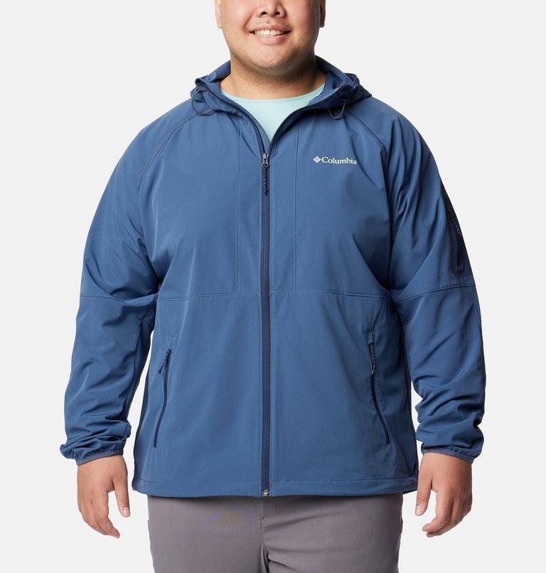 Chaqueta softshell con capucha Tall Heights II para hombre - Talla grande, Color: Dark Mountain, image 1