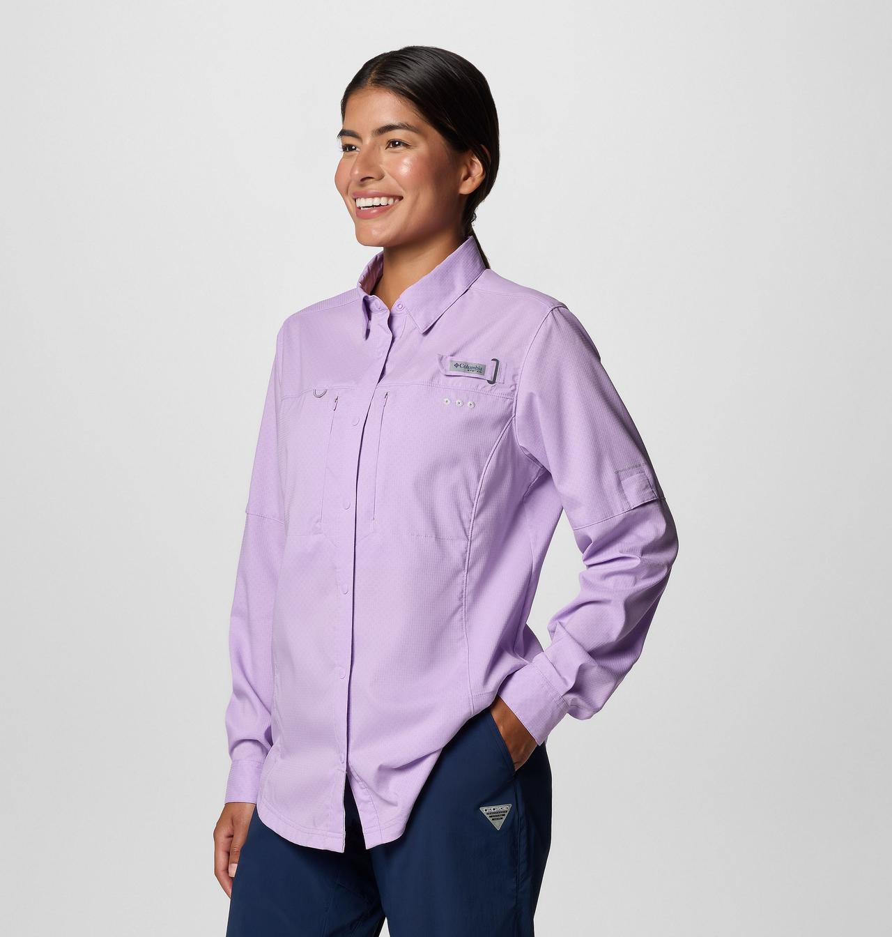 Women's PFG Shadowcaster™ Zero Long Sleeve Shirt 3
