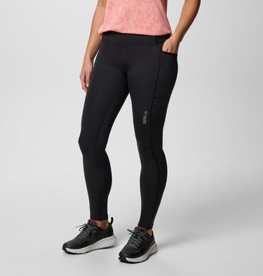 Women's Summit Valley Hiking Leggings, Color: Black, image 3