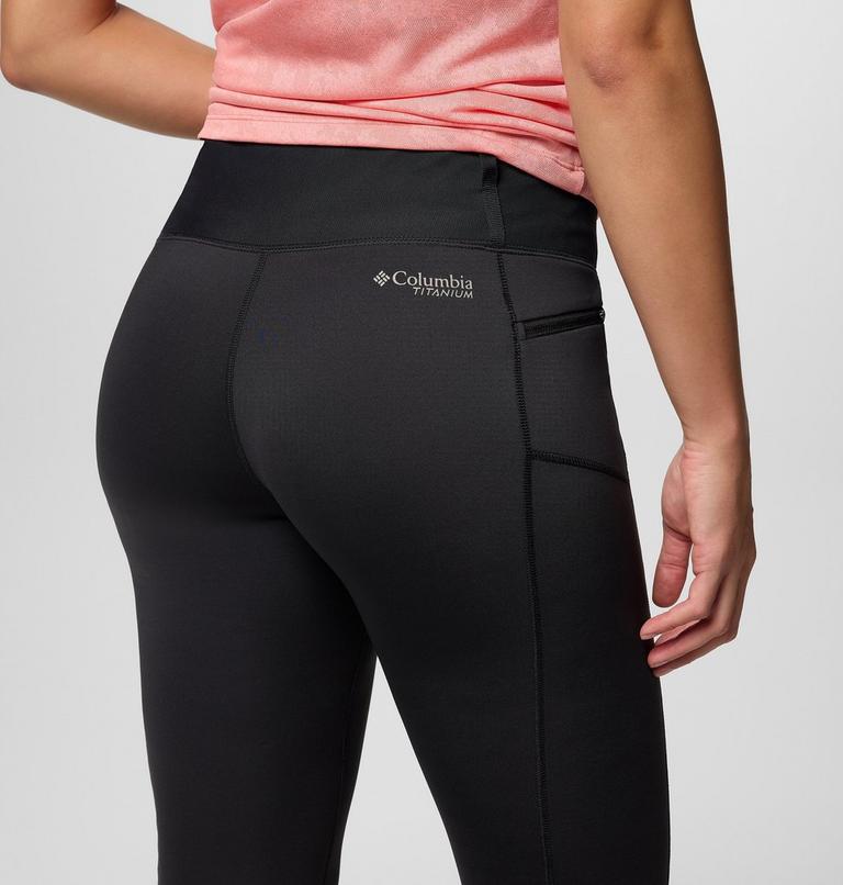 Women's Summit Valley Hiking Leggings, Color: Black, image 5