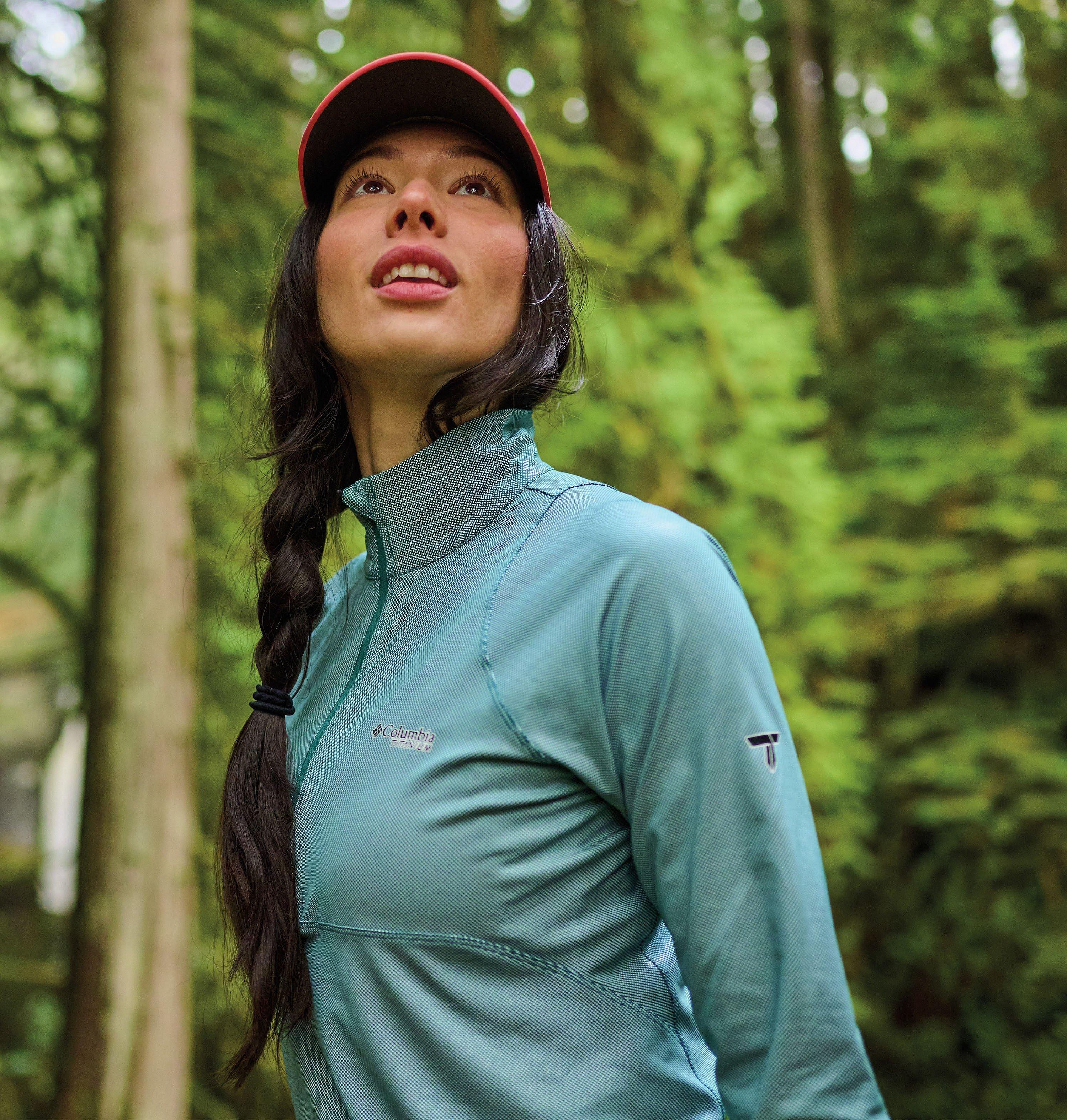Women's Summit Valley Long Sleeve Half Zip Shirt 11