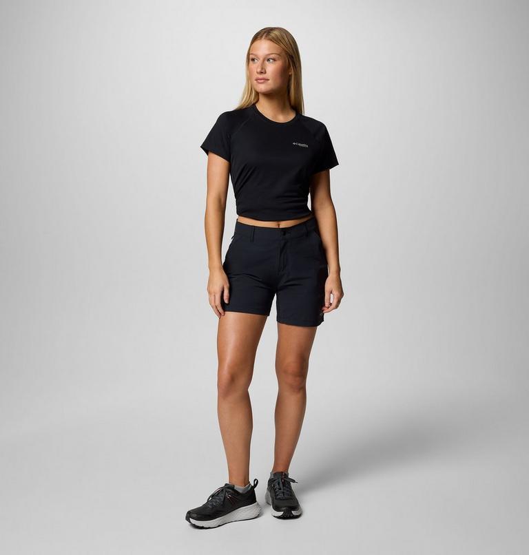 Women's Summit Valley Hiking Shorts II, Color: Black, image 6