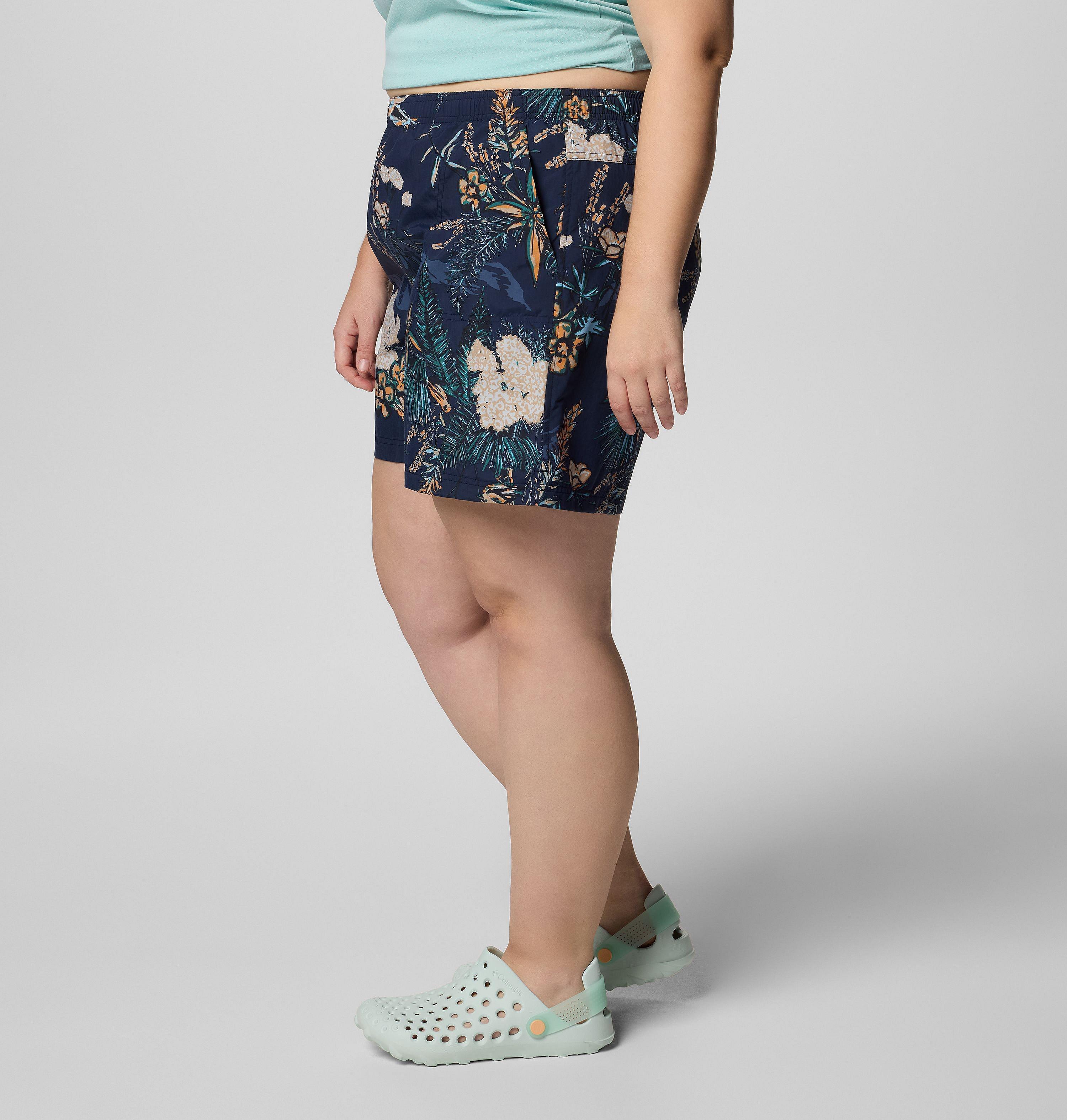 Women's Sandy River Printed Shorts III - Plus Size 3