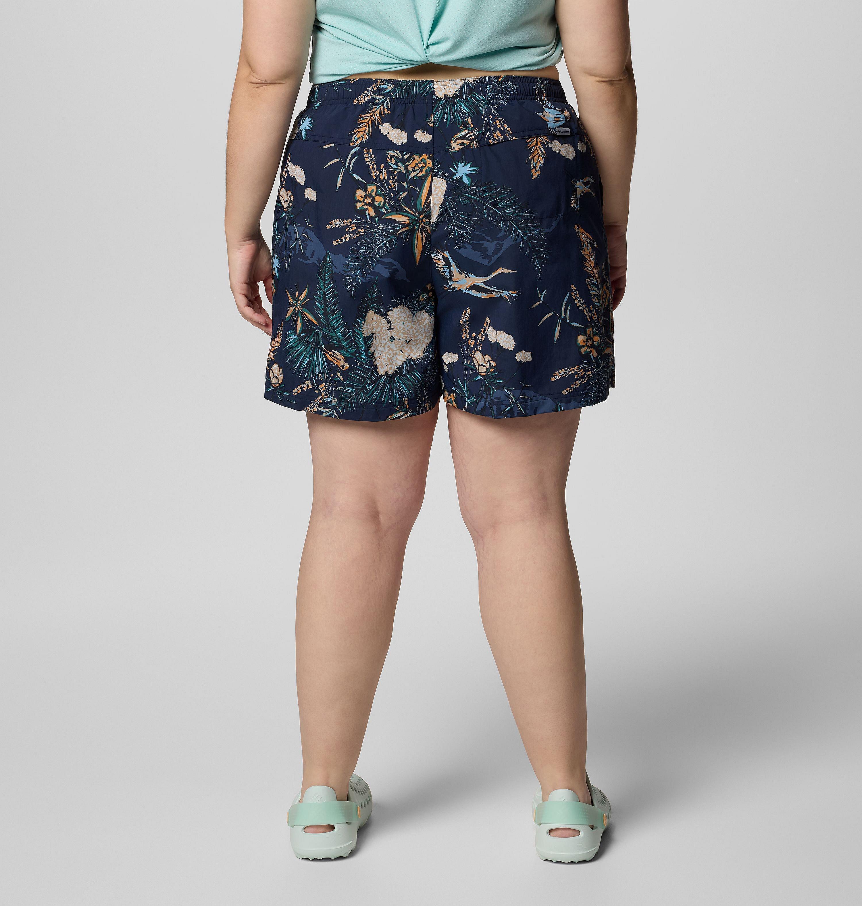 Women's Sandy River Printed Shorts III - Plus Size 2
