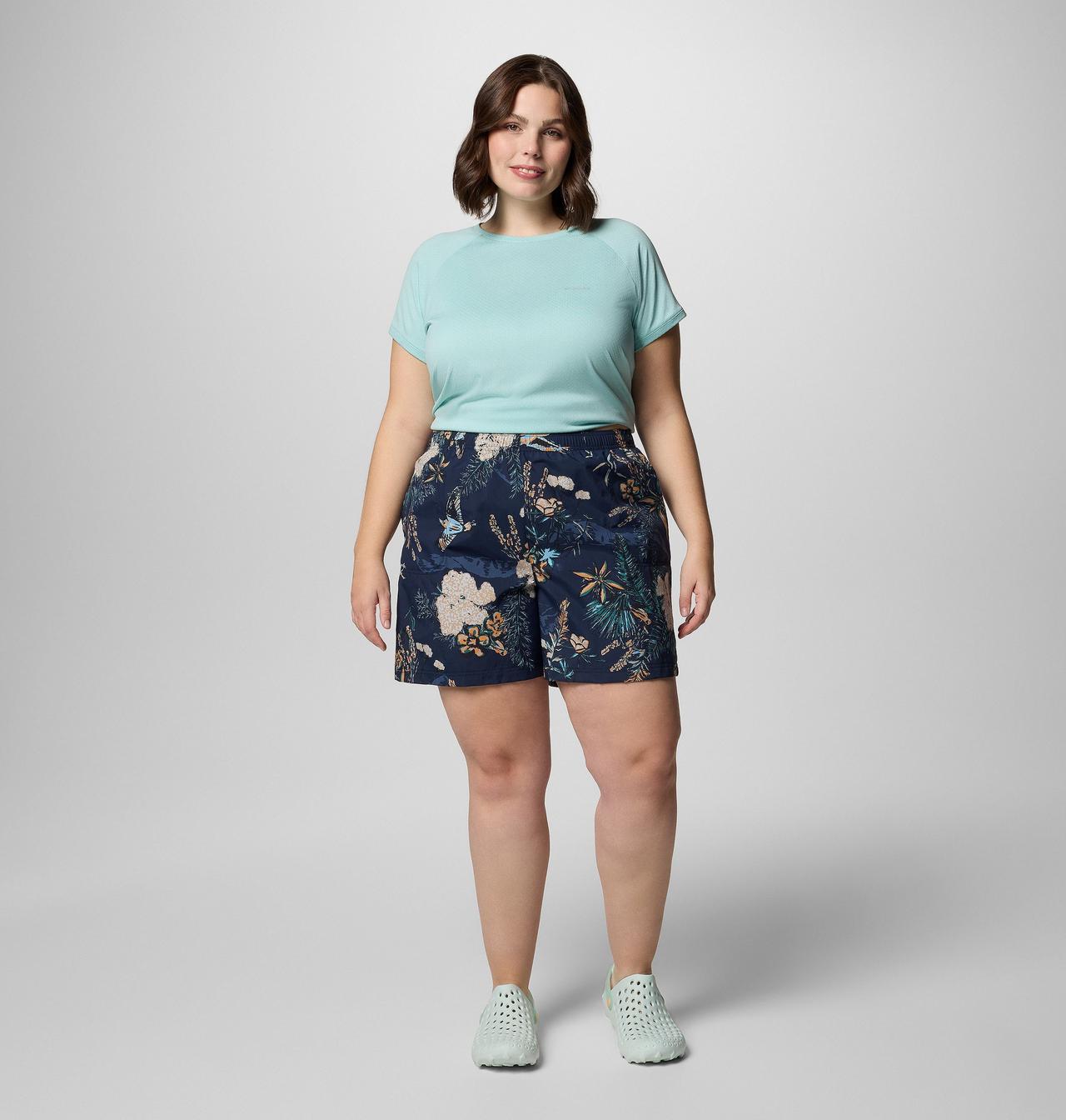Women's Sandy River™ Printed Shorts III - Plus Size 6