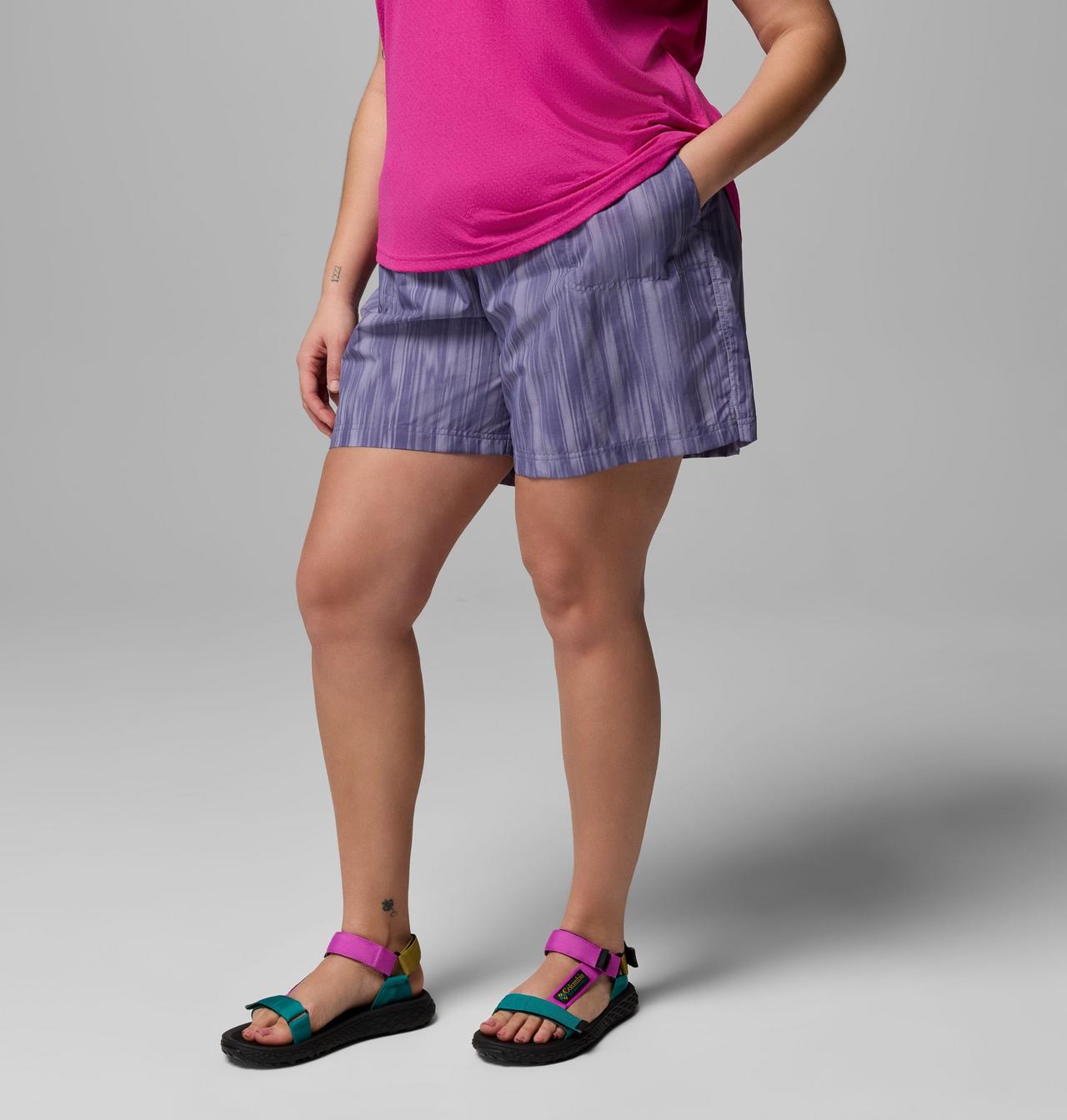 Women's Sandy River™ Printed Shorts III - Plus Size | 525 | 3X | 6 4