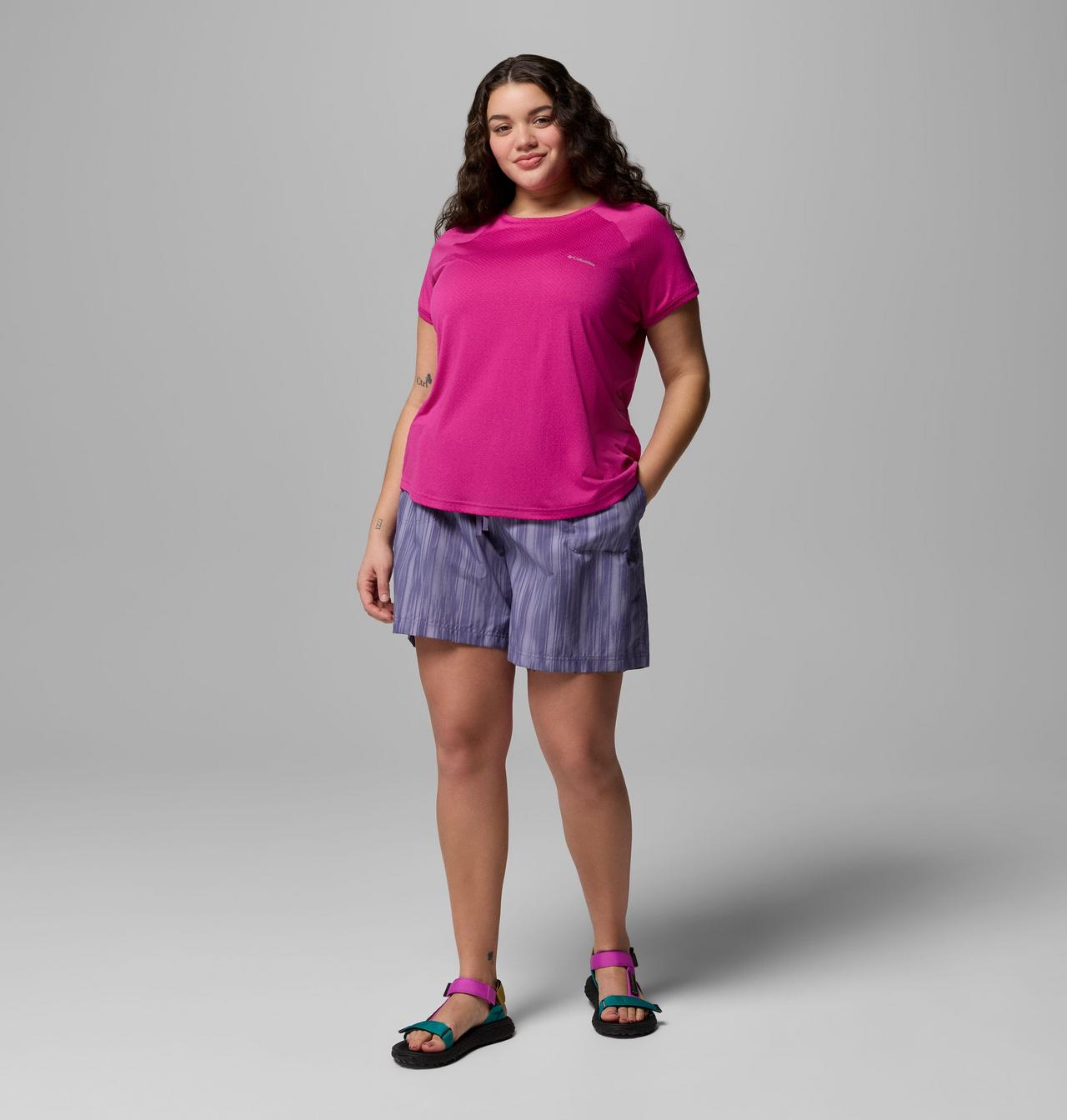 Women's Sandy River™ Printed Shorts III - Plus Size | 525 | 3X | 6 2