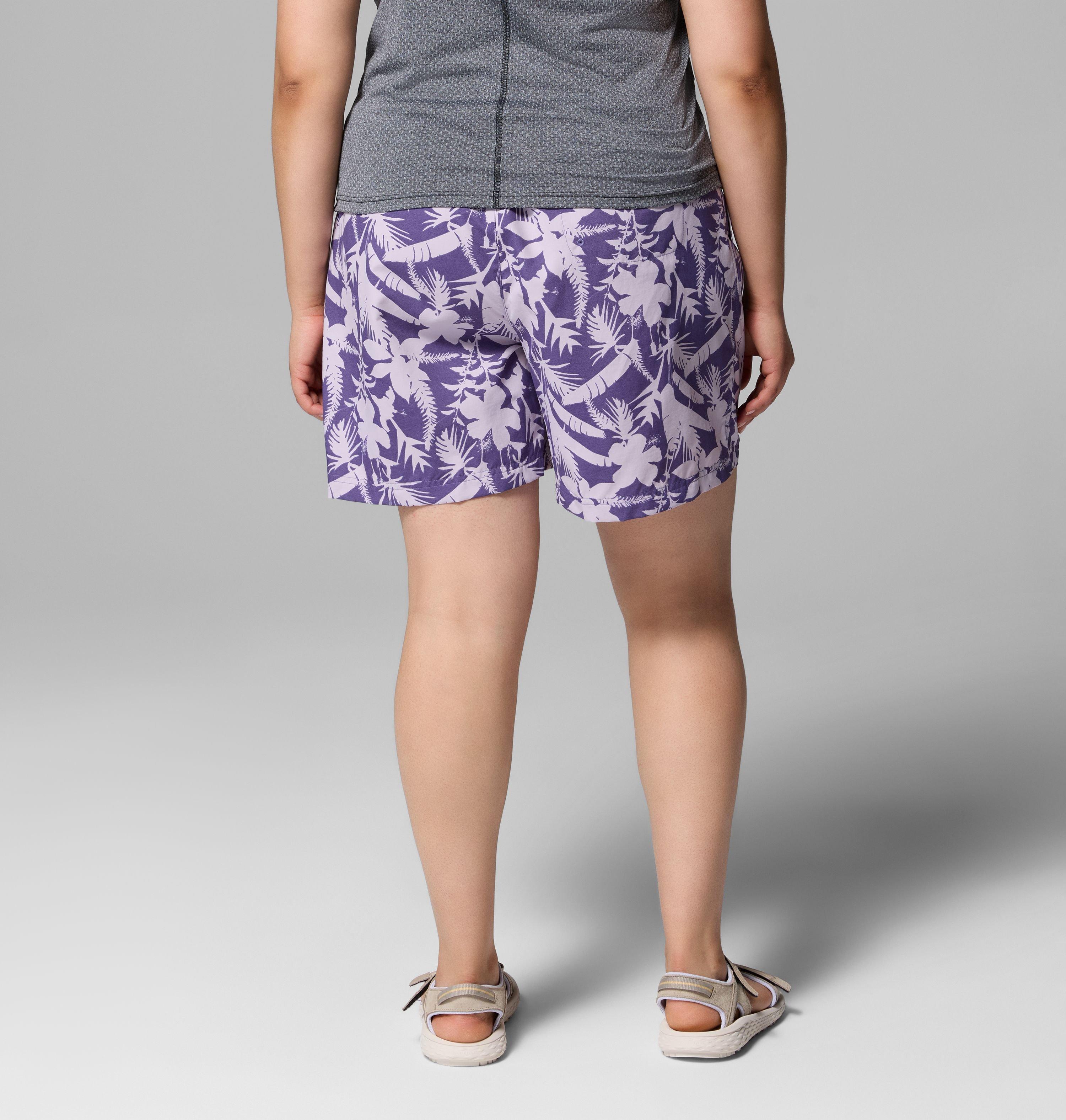 Women's Sandy River Printed Shorts III - Plus Size 3