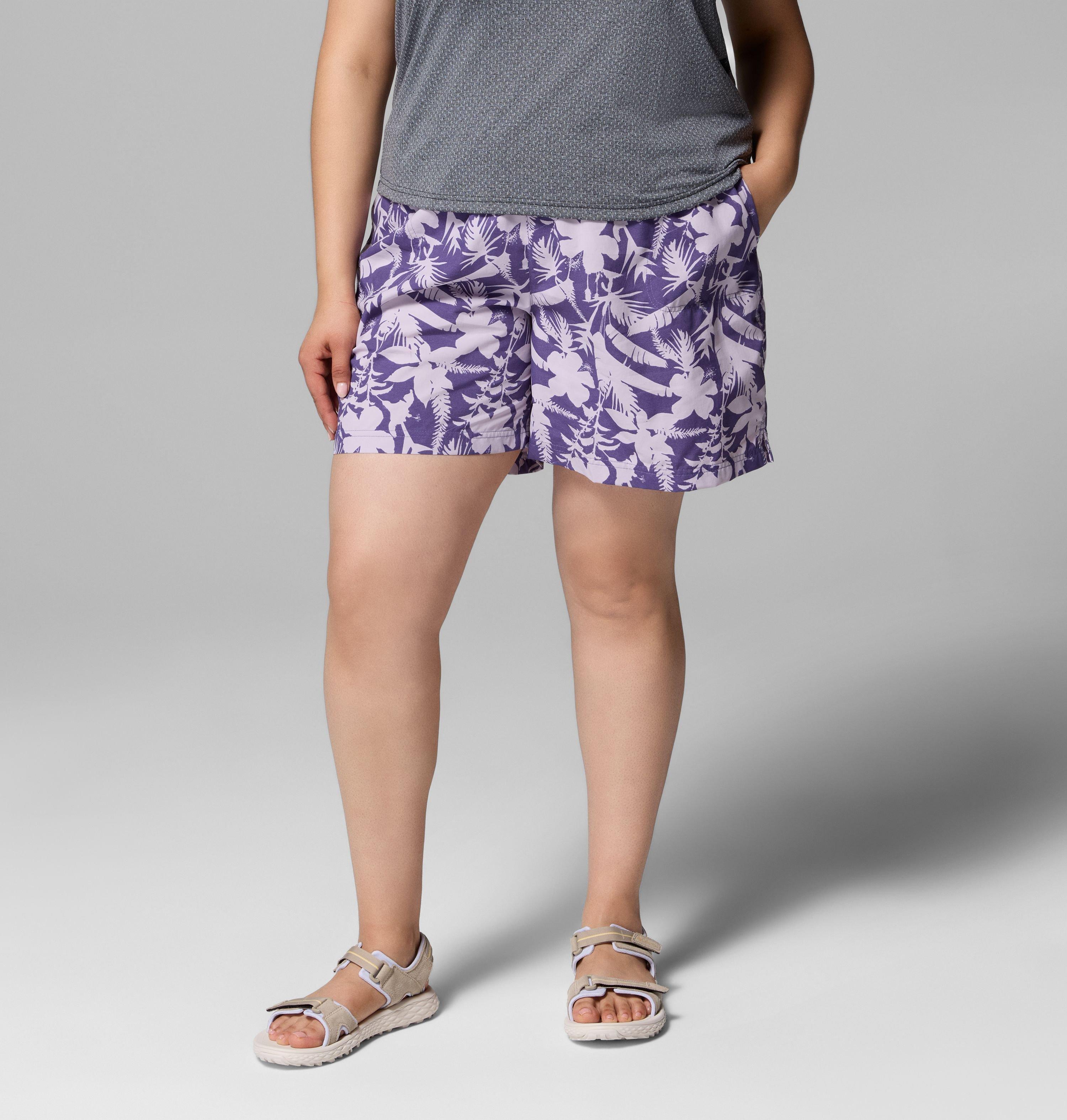 Women's Sandy River Printed Shorts III - Plus Size | Columbia