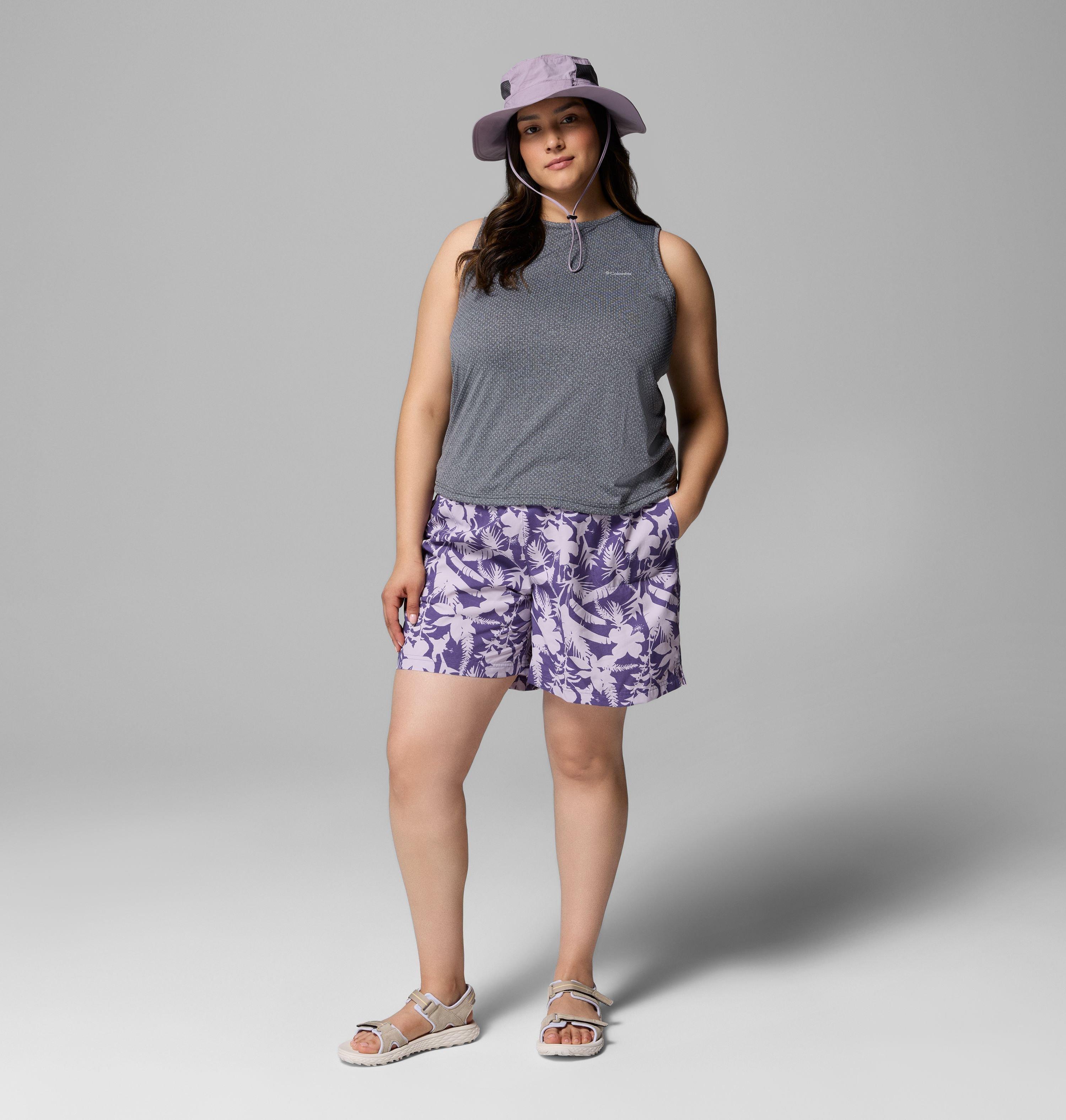 Women's Sandy River Printed Shorts III - Plus Size 2