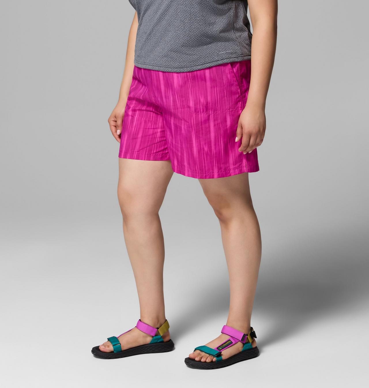 Women's Sandy River™ Printed Shorts III - Plus Size | 538 | 1X | 6 4