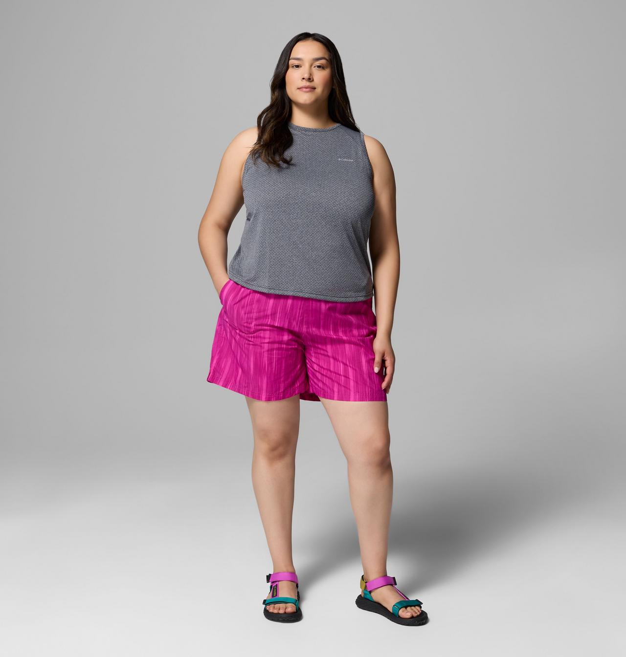 Women's Sandy River™ Printed Shorts III - Plus Size | 538 | 1X | 6 2