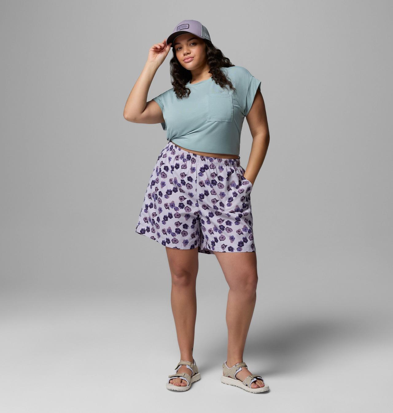 Women's Sandy River™ Printed Shorts III - Plus Size | 551 | 1X | 6 2