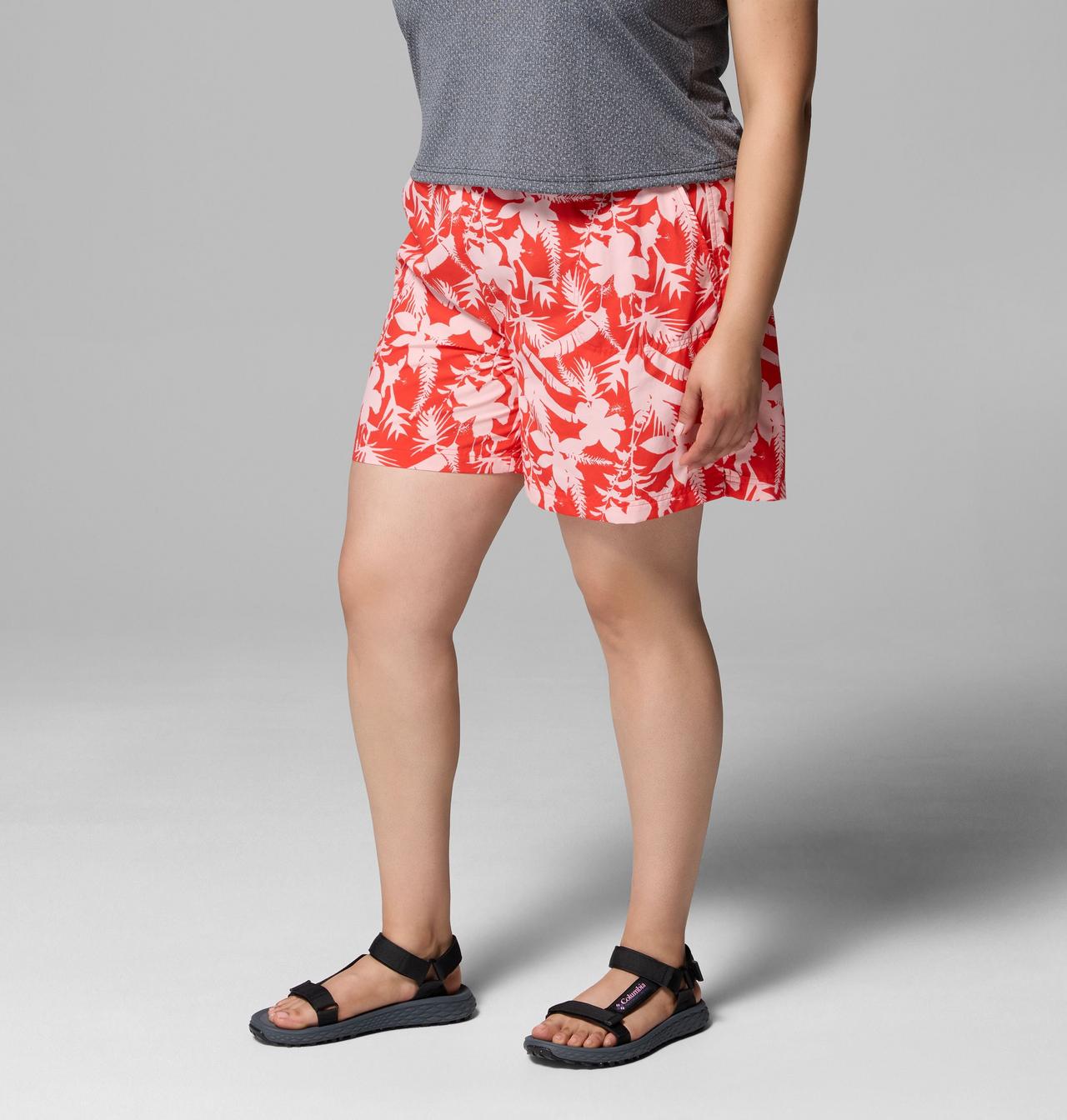 Women's Sandy River™ Printed Shorts III - Plus Size | 606 | 1X | 6 4