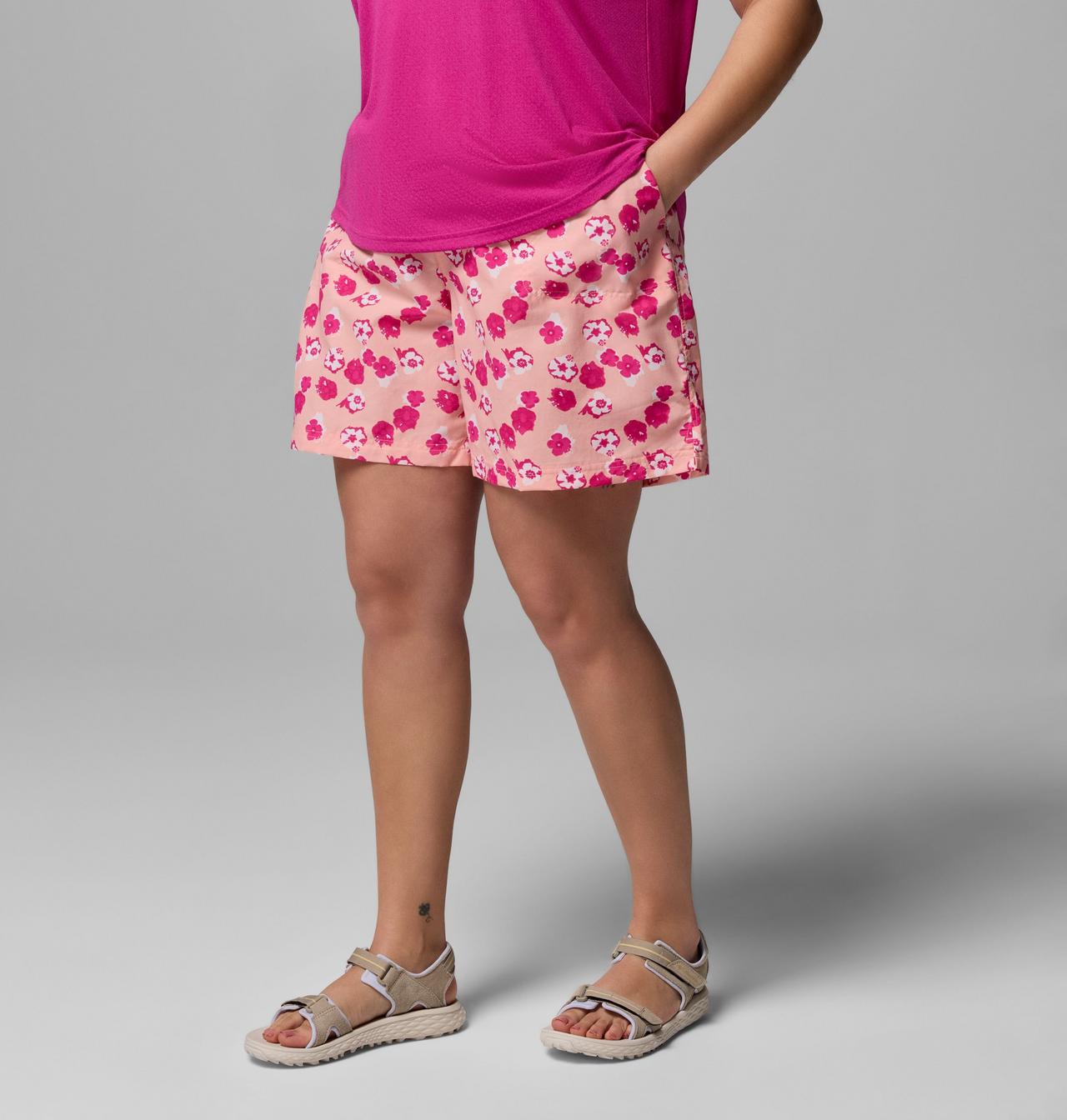 Women's Sandy River™ Printed Shorts III - Plus Size | 668 | 2X | 6 4