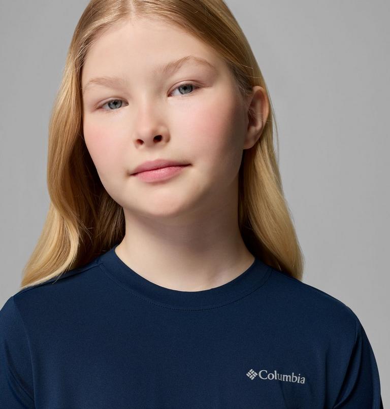 Youth Chill River Long Sleeve T-Shirt, Color: Collegiate Navy, image 5